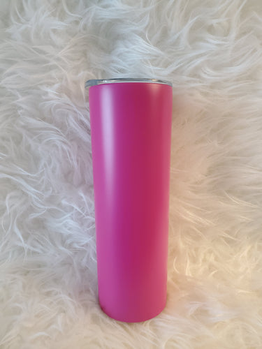 20 oz Coloured Skinny Tumblers - Bay Beach Blanks. Insulated travel cup. Stainless steel skinny Ontario. Stainless steel drink ware