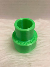 Load image into Gallery viewer, 17 oz. Water Bottle Adapter - Bay Beach Blanks 3D printed water bottle adapter to attach the bottle onto the turner for doing Crystalac and Epoxy crafting
