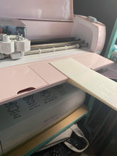 Load image into Gallery viewer, Cricut bed extender, mat extender, cutting machine attachment, 3D printed, vinyl cutting, Niagara Falls, Canada, Cricut, Crafting, Tumblers, Mat Support, Bed Extender
