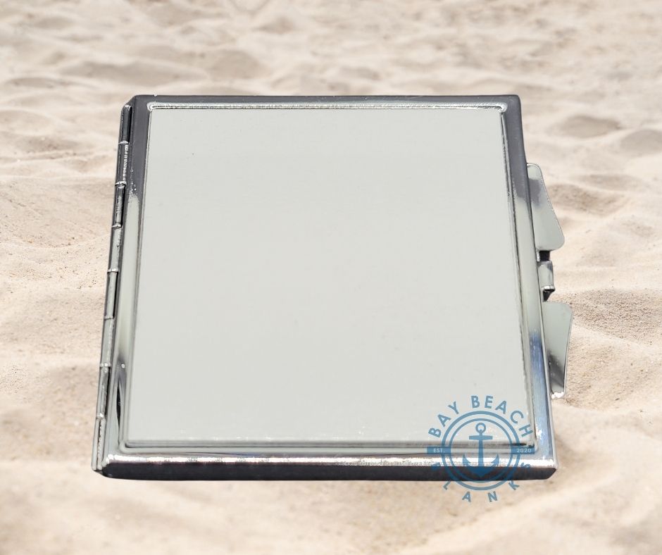 Sublimation Mirror Compact - Bay Beach Blanks